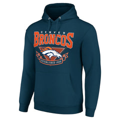 Starter ‘80s Inspired Pullover Hoodie - Denver Broncos Hoodies