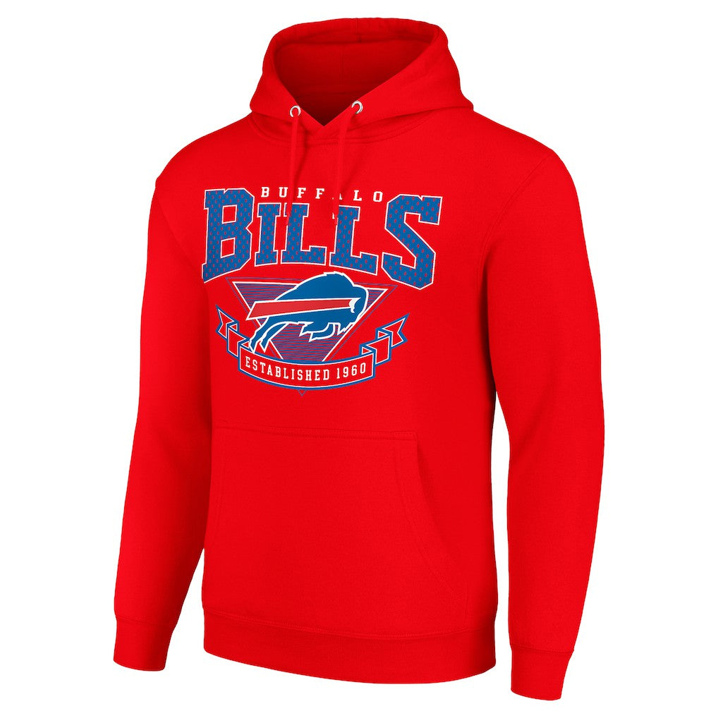 Starter ‘80s Inspired Pullover Hoodie - Buffalo Bills Hoodies