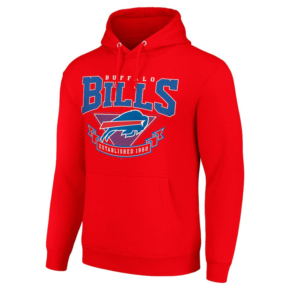 Starter ‘80s Inspired Pullover Hoodie - Buffalo Bills Hoodies