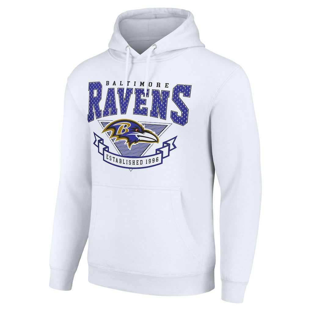 Starter ‘80s Inspired Pullover Hoodie - Baltimore Ravens Hoodies