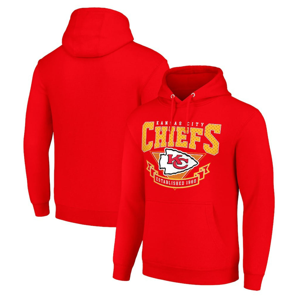 Starter ‘80s Inspired Pullover Hoodie - Kansas City Chiefs Hoodies