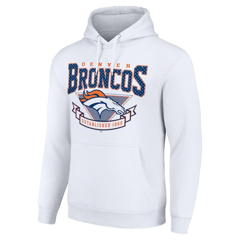 Starter ‘80s Inspired Pullover Hoodie - Denver Broncos Hoodies