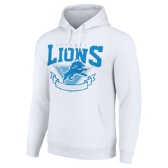 Starter ‘80s Inspired Pullover Hoodie - Detroit Lions Hoodies