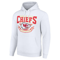 Starter ‘80s Inspired Pullover Hoodie - Kansas City Chiefs Hoodies
