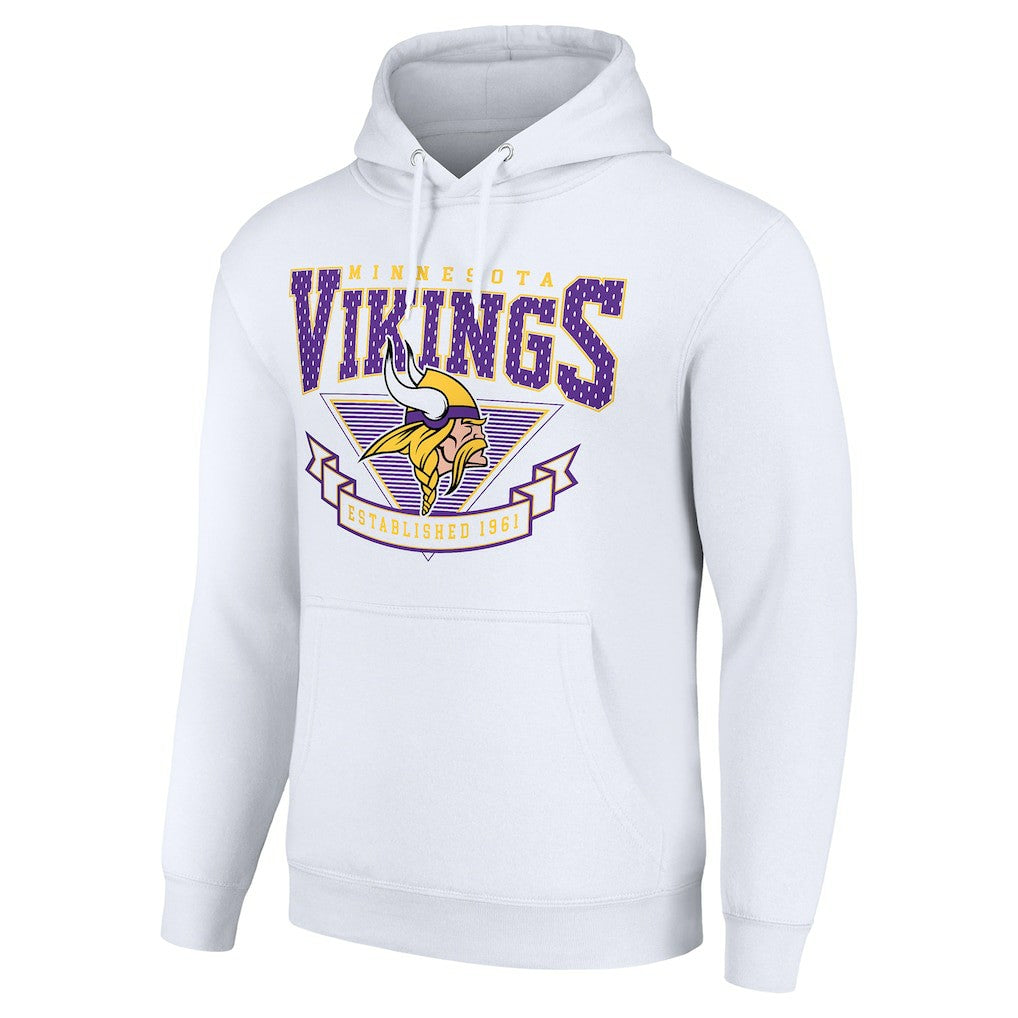 Starter ‘80s Inspired Pullover Hoodie - Minnesota Vikings Hoodies