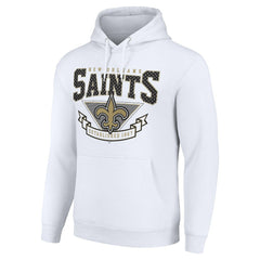 Starter ‘80s Inspired Pullover Hoodie - New Orleans Saints Hoodies
