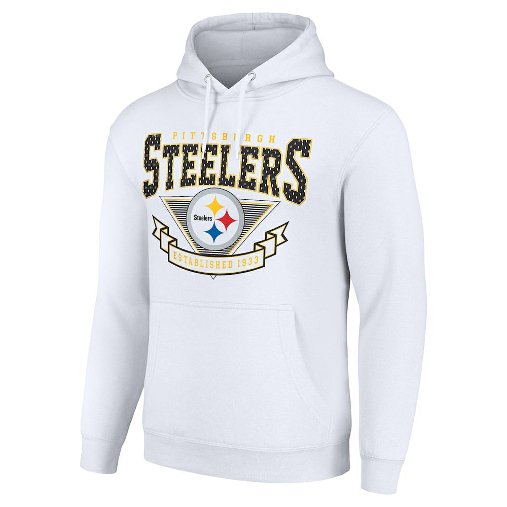 Starter ‘80s Inspired Pullover Hoodie - Pittsburgh Steelers Hoodies