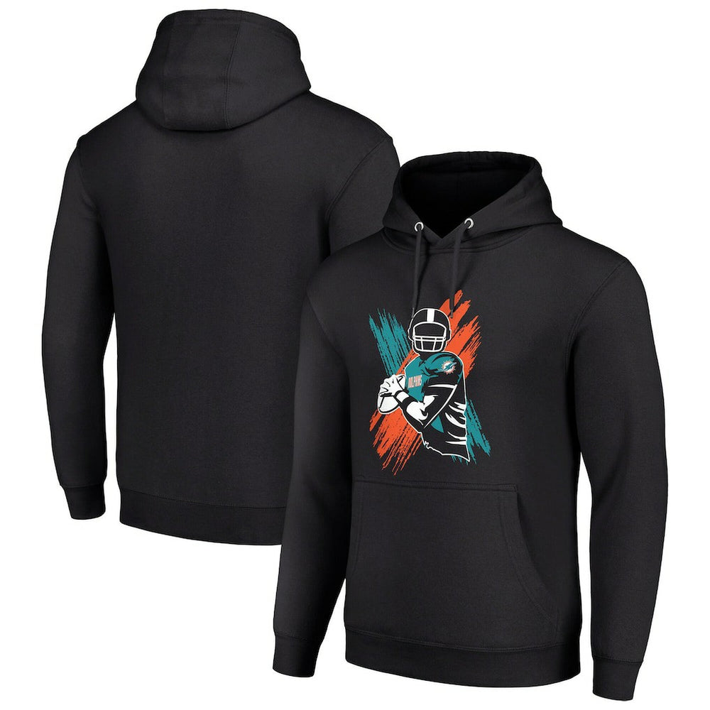 Starter Player X Fleece Pullover Hoodie - Miami Dolphins Hoodies