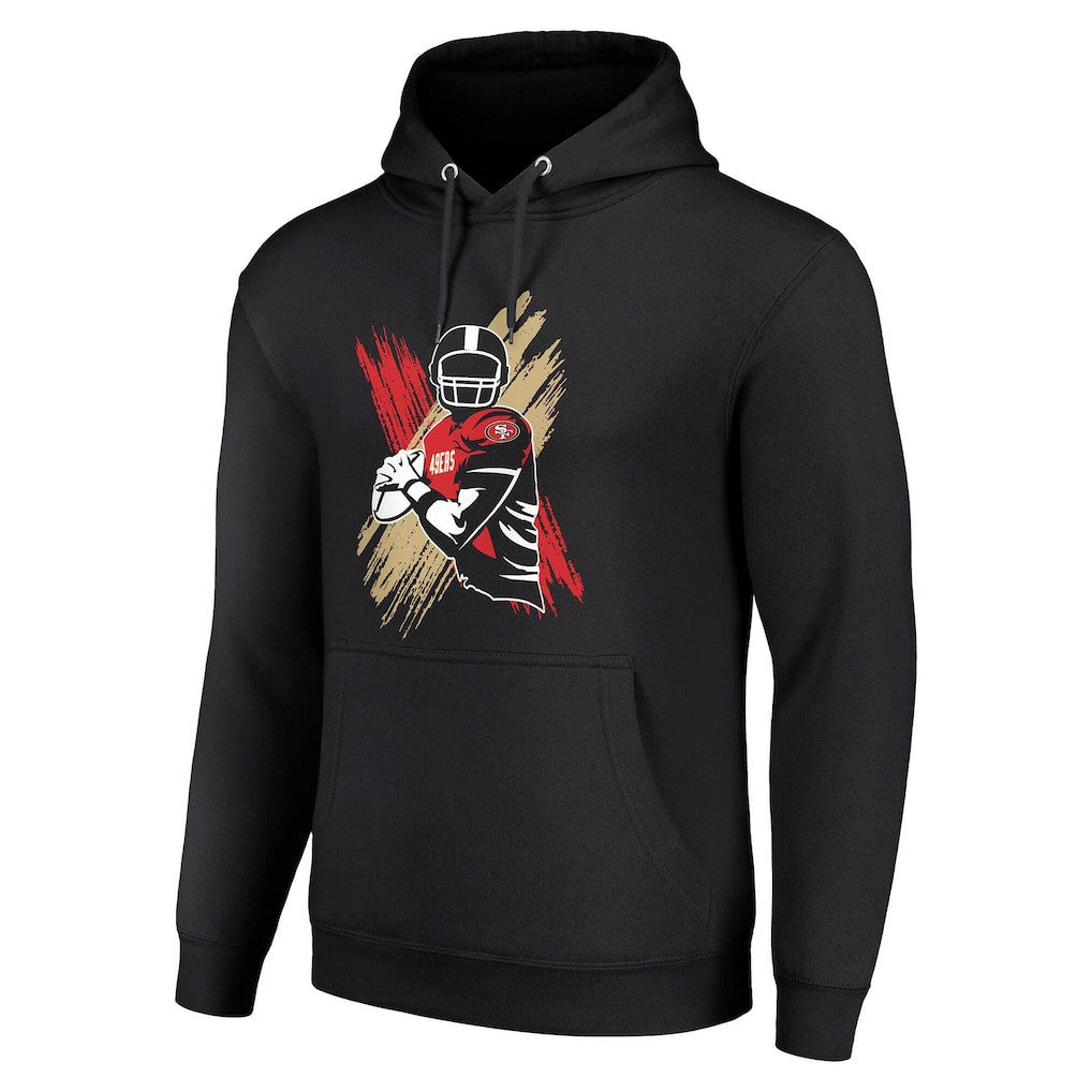 Starter Player X Fleece Pullover Hoodie - San Francisco 49ers Hoodies