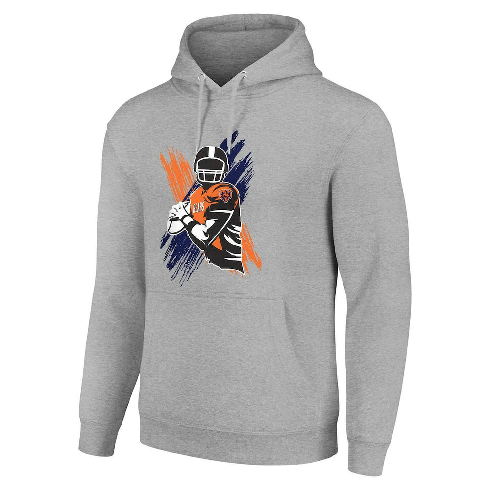 Starter Player X Fleece Pullover Hoodie - Chicago Bears Hoodies
