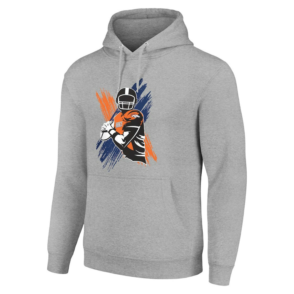 Starter Player X Fleece Pullover Hoodie - Denver Broncos Hoodies