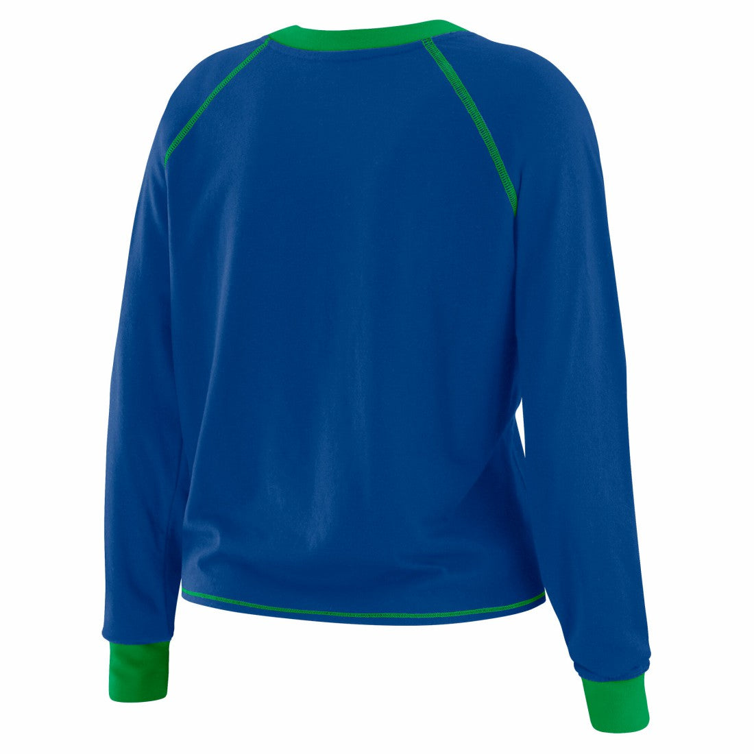 WEAR by Erin Andrews Women's Tie-Front Long Sleeve Top - Seattle Seahawks Tops