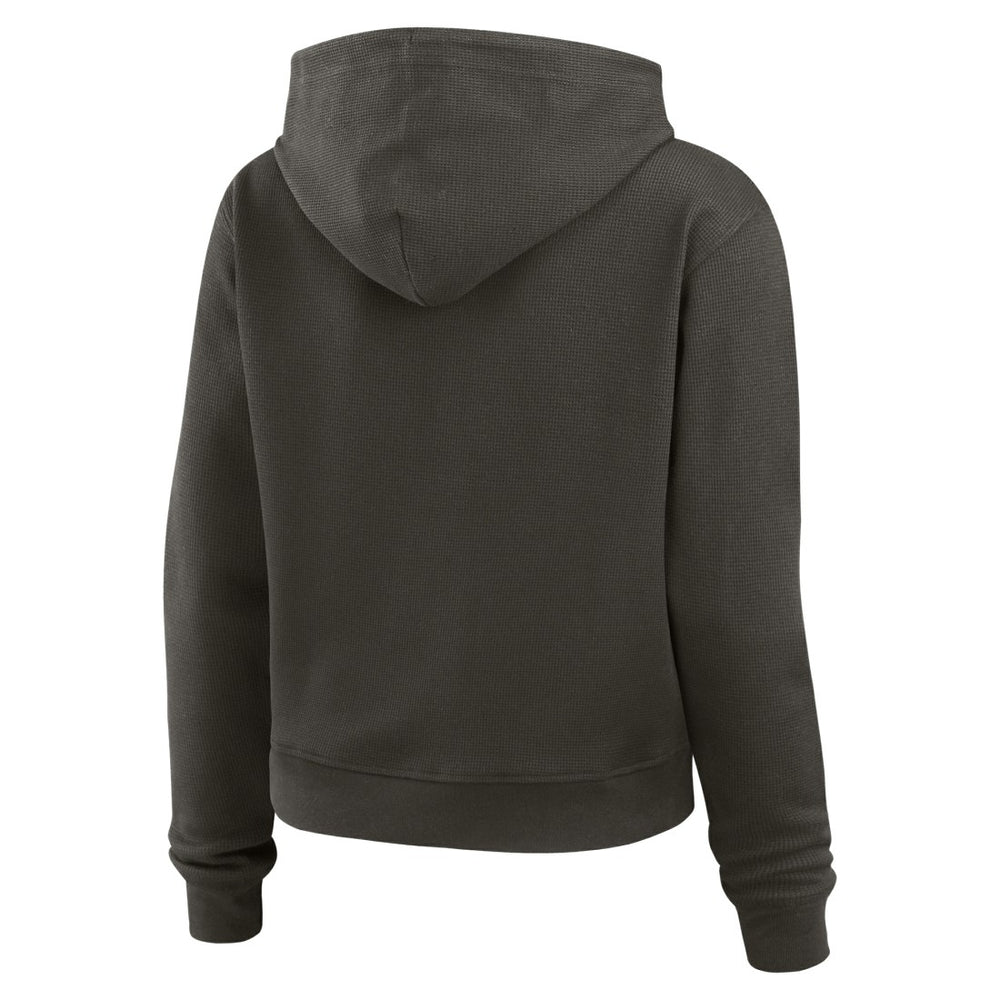 WEAR by Erin Andrews Women's Waffle Hoodie Pullover Top - Tampa Bay Buccaneers Hoodies