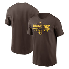 Brown San Diego Padres Nike Local Home Town T-Shirt