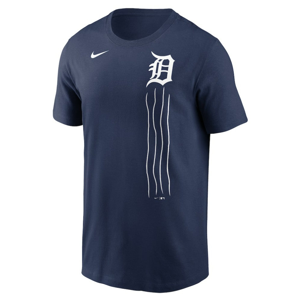 Navy Detroit Tigers Nike Local Home Town T-Shirt
