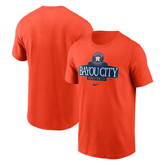 Orange Houston Astros Nike Local Home Town T-Shirt