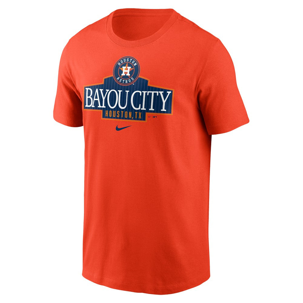 Orange Houston Astros Nike Local Home Town T-Shirt