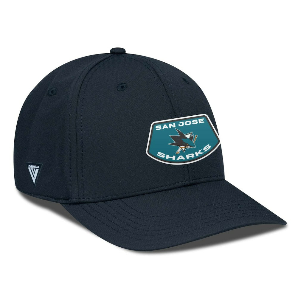NHL San Jose Sharks Levelwear Rise Skylight Flex Hat