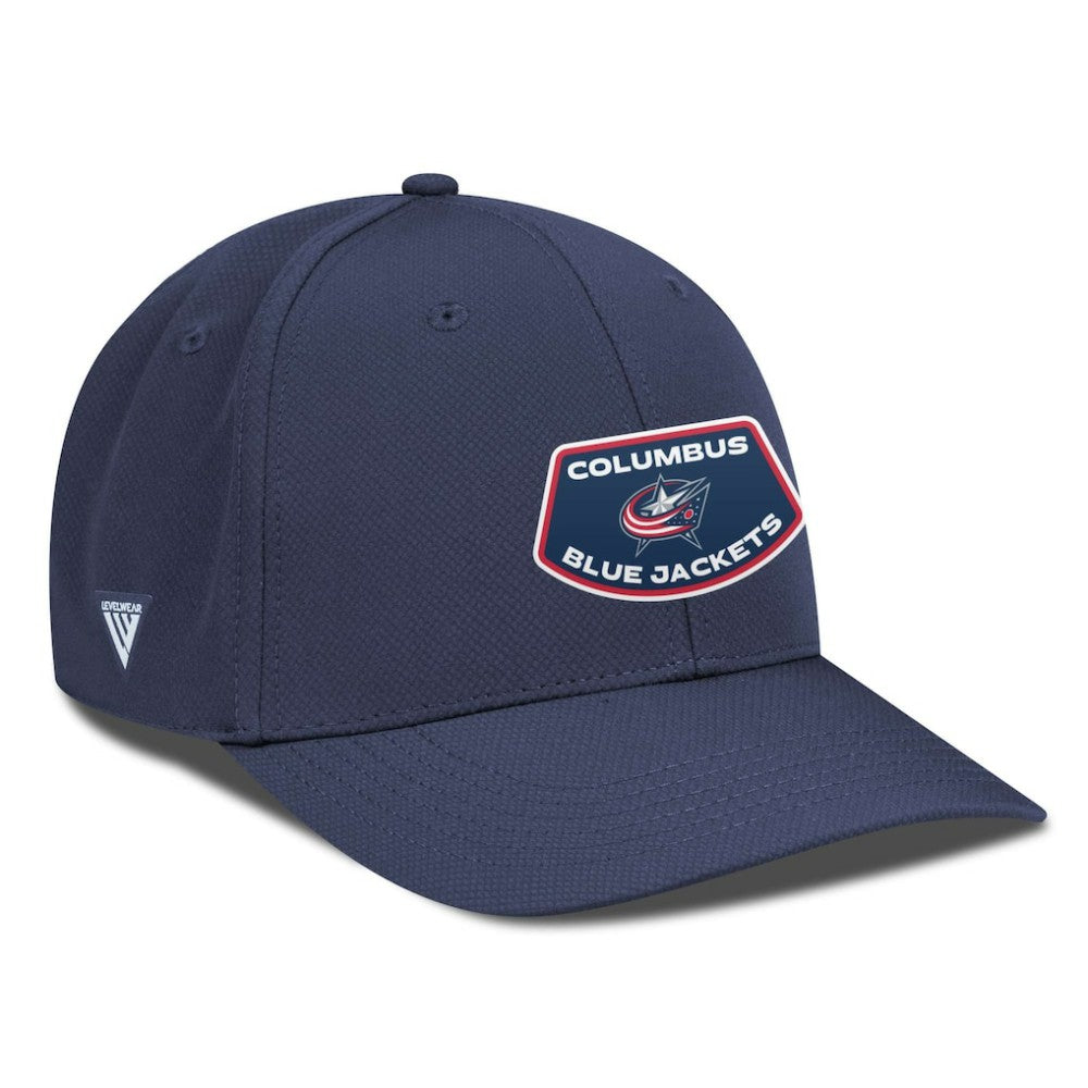 NHL Columbus Blue Jackets Levelwear Rise Skylight Flex Hat