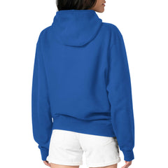 New York Knicks G-III 4Her by Carl Banks Women's Team Collage Graphic Fleece Pullover Hoodie