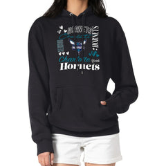 Charlotte Hornets G-III 4Her by Carl Banks Women's Team Collage Graphic Fleece Pullover Hoodie