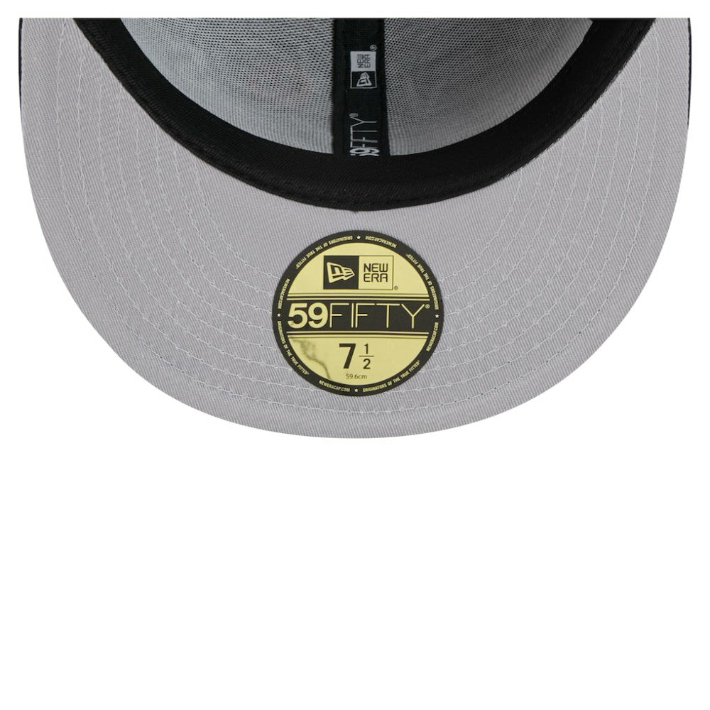 Navy Atlanta Braves New Era Team Confetti 59FIFTY Fitted Hat