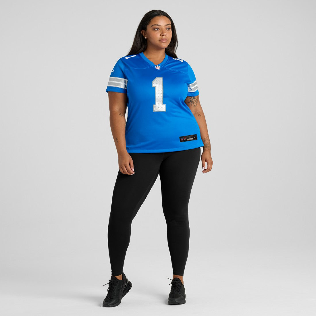 Number 1 Mom  Game Jersey - Detroit Lions Jerseys