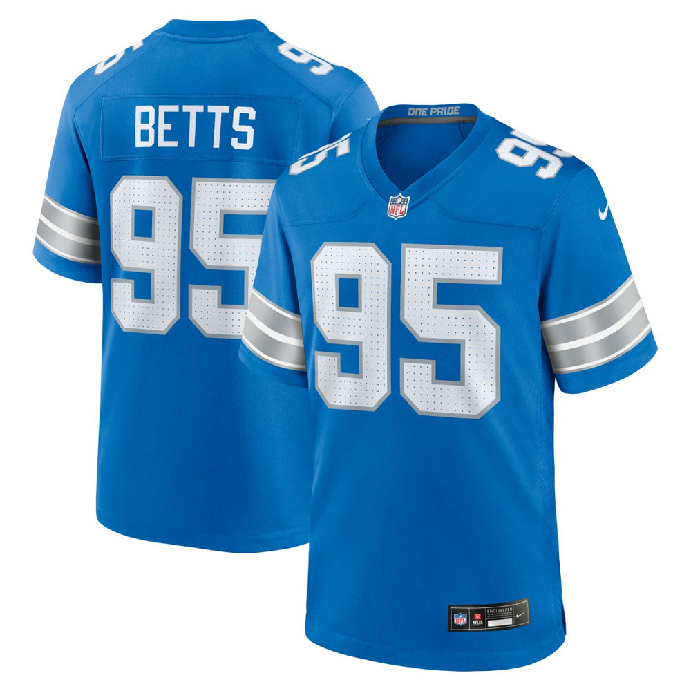 Mathieu Betts  Game Jersey - Detroit Lions Jerseys