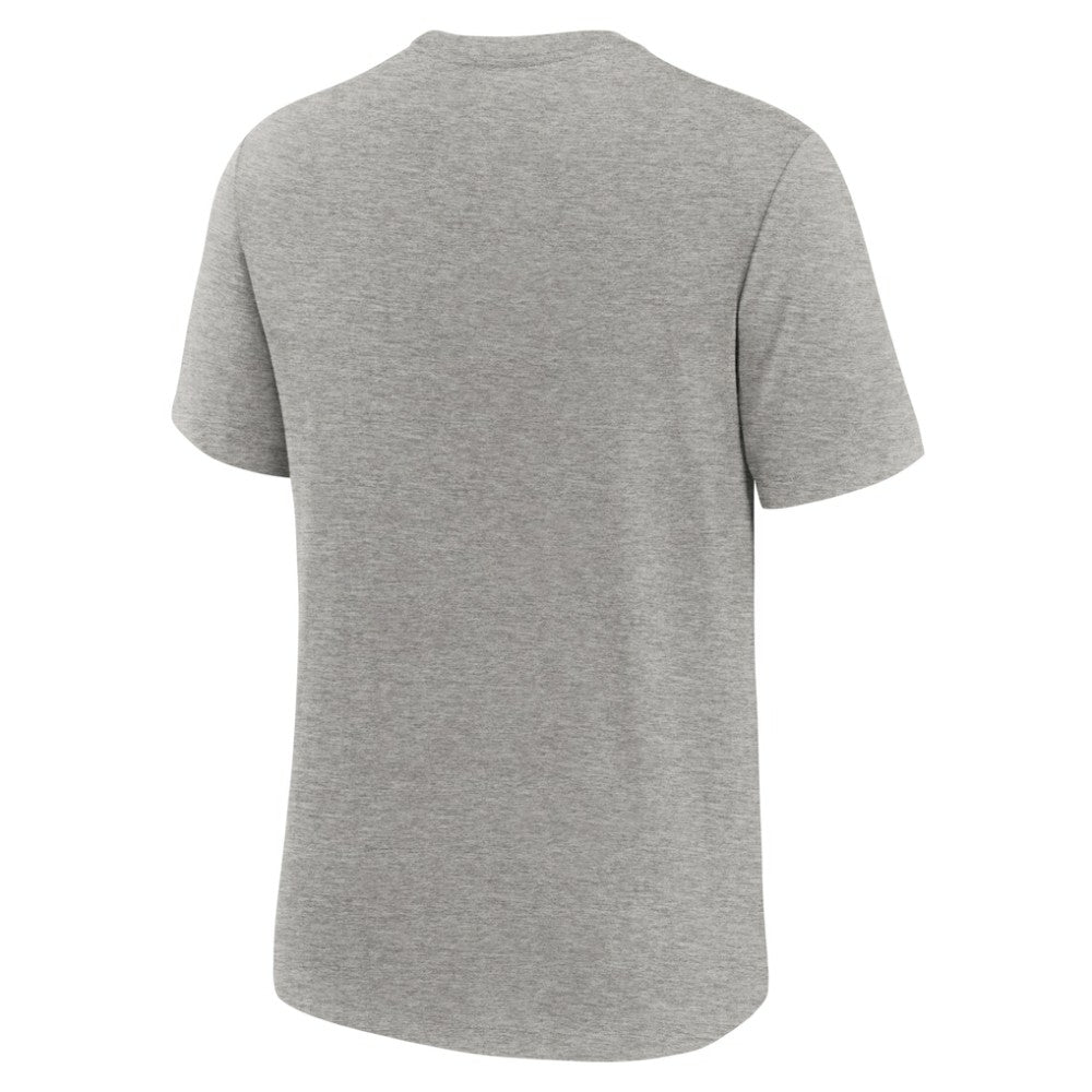 Heather Gray Hank Aaron Atlanta Braves Nike Cooperstown Collection Player Local T-Shirt