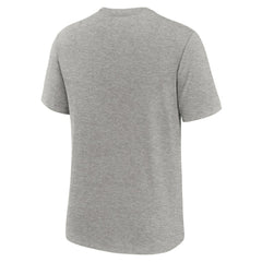 Heather Gray Hank Aaron Atlanta Braves Nike Cooperstown Collection Player Local T-Shirt