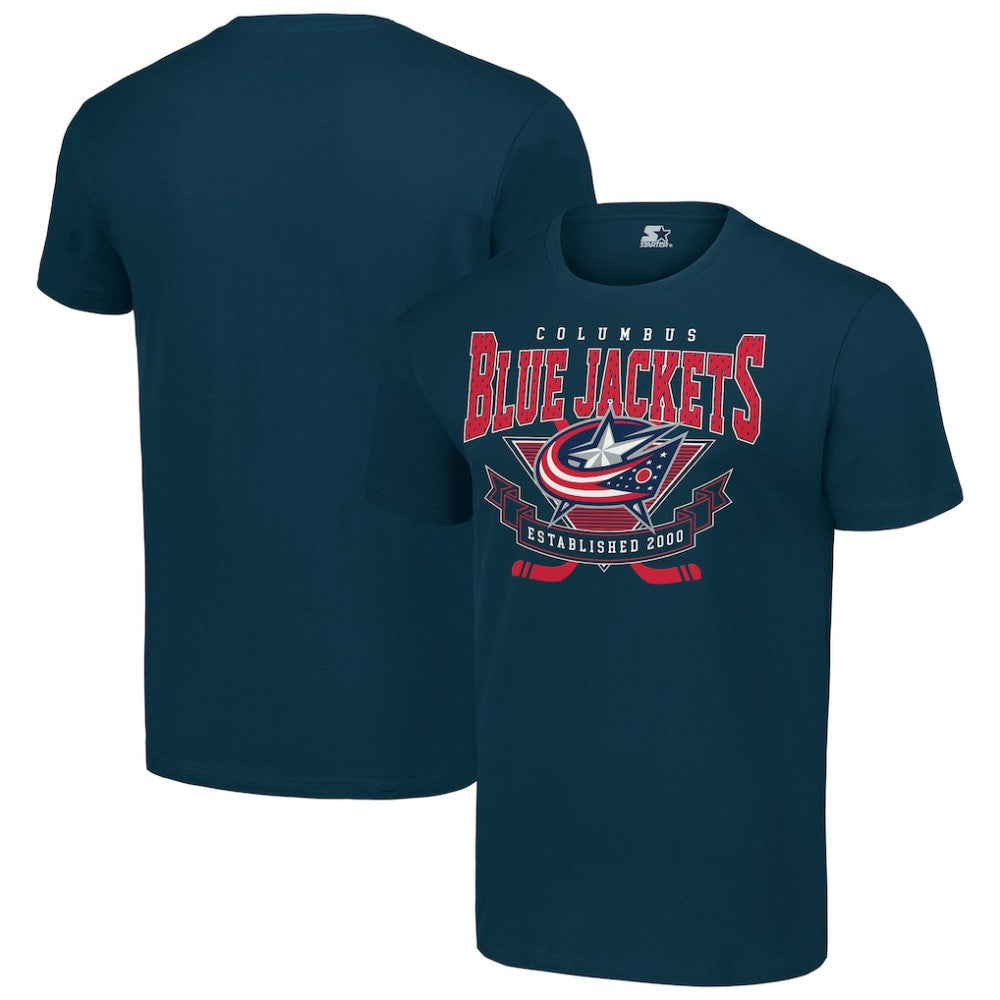 NHL Columbus Blue Jackets Starter Team Logo Graphic T-Shirt