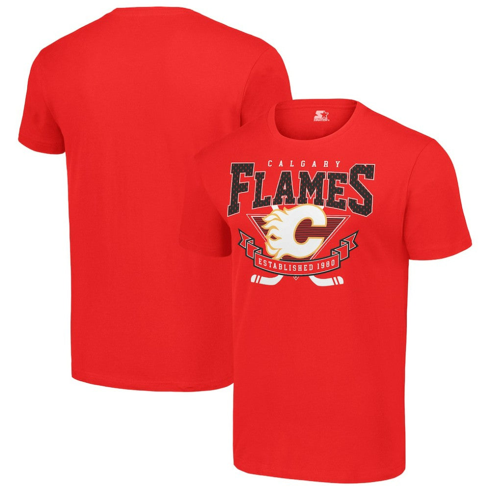 NHL Calgary Flames Starter Team Logo Graphic T-Shirt
