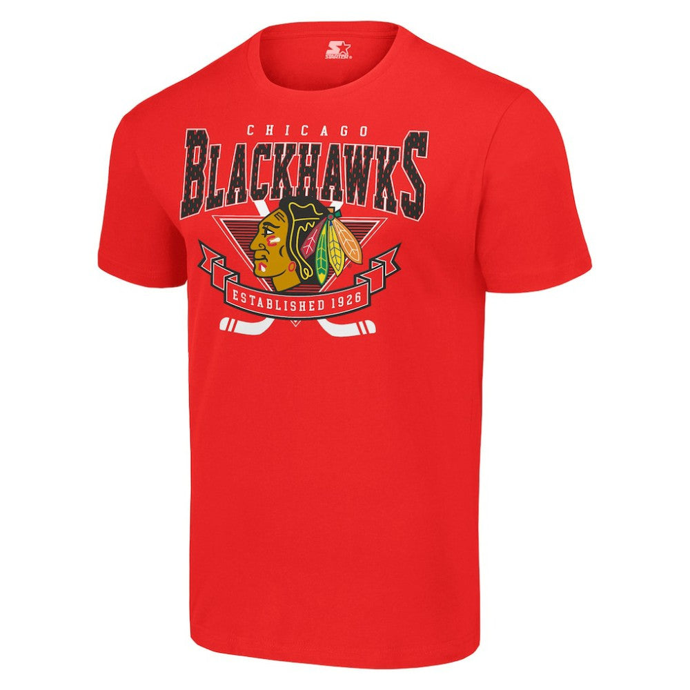 NHL Chicago Blackhawks Starter Team Logo Graphic T-Shirt