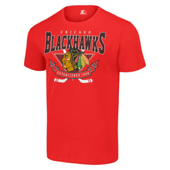 NHL Chicago Blackhawks Starter Team Logo Graphic T-Shirt