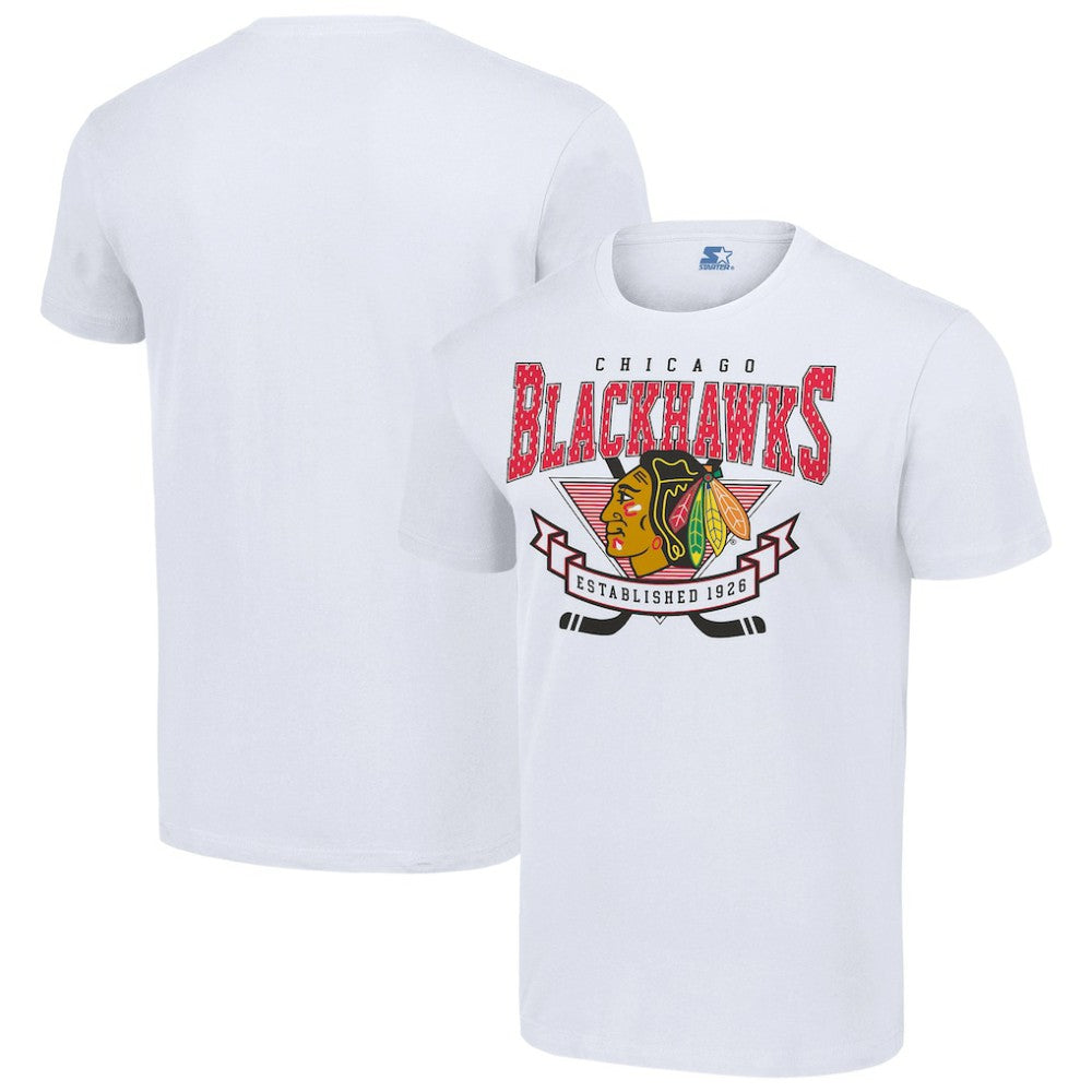 NHL Chicago Blackhawks Starter Team Logo Graphic T-Shirt