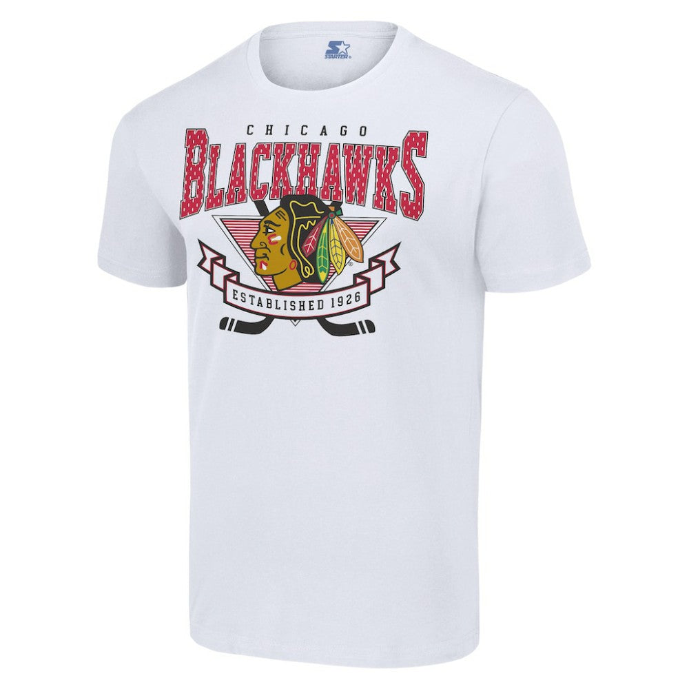 NHL Chicago Blackhawks Starter Team Logo Graphic T-Shirt