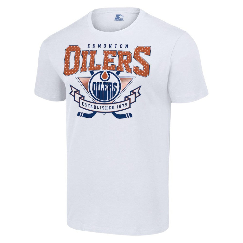 NHL Edmonton Oilers Starter Team Logo Graphic T-Shirt
