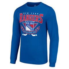 NHL New York Rangers Starter Team Logo Graphic Long Sleeve T-Shirt