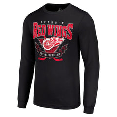 NHL Detroit Red Wings Starter Team Logo Graphic Long Sleeve T-Shirt