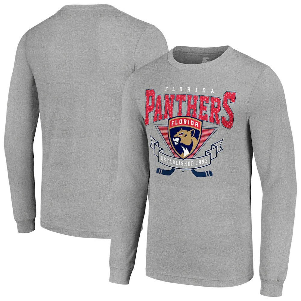 NHL Florida Panthers Starter '80s Inspired Team Logo Long Sleeve T-Shirt