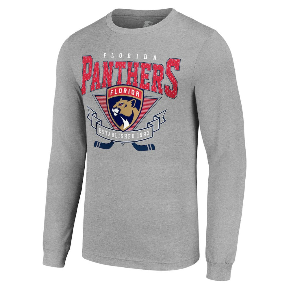 NHL Florida Panthers Starter '80s Inspired Team Logo Long Sleeve T-Shirt