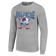 NHL Colorado Avalanche Starter '80s Inspired Team Logo Long Sleeve T-Shirt