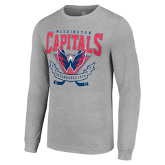 NHL Washington Capitals Starter '80s Inspired Team Logo Long Sleeve T-Shirt