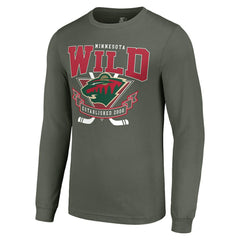 NHL Minnesota Wild Starter Team Logo Graphic Long Sleeve T-Shirt