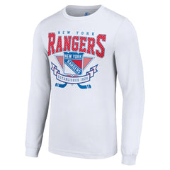 NHL New York Rangers Starter Team Logo Graphic Long Sleeve T-Shirt