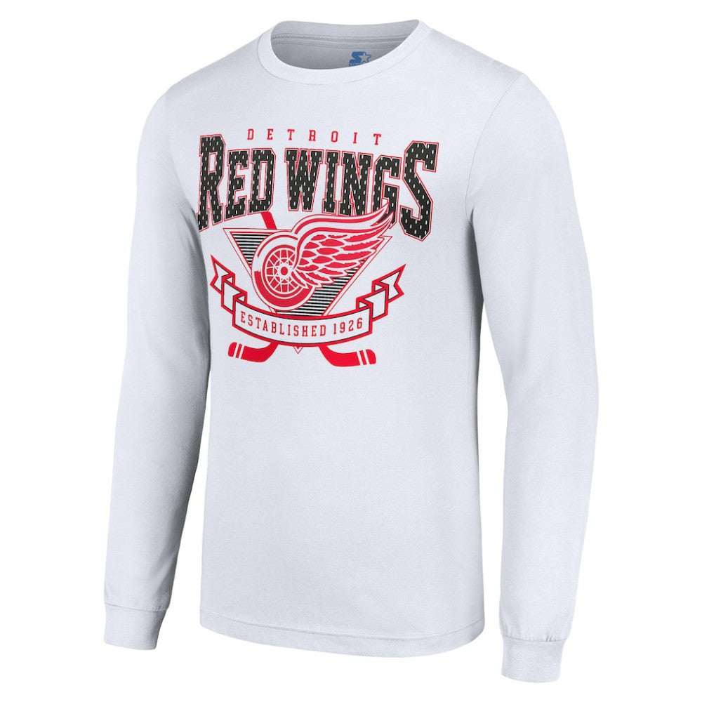 NHL Detroit Red Wings Starter Team Logo Graphic Long Sleeve T-Shirt