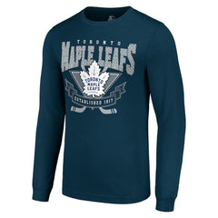 NHL Toronto Maple Leafs Starter Team Logo Graphic Long Sleeve T-Shirt
