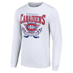 NHL Montreal Canadiens Starter Team Logo Graphic Long Sleeve T-Shirt