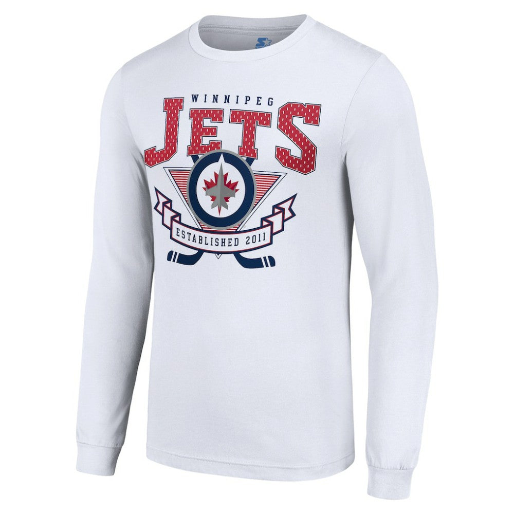 NHL Winnipeg Jets Starter Team Logo Graphic Long Sleeve T-Shirt