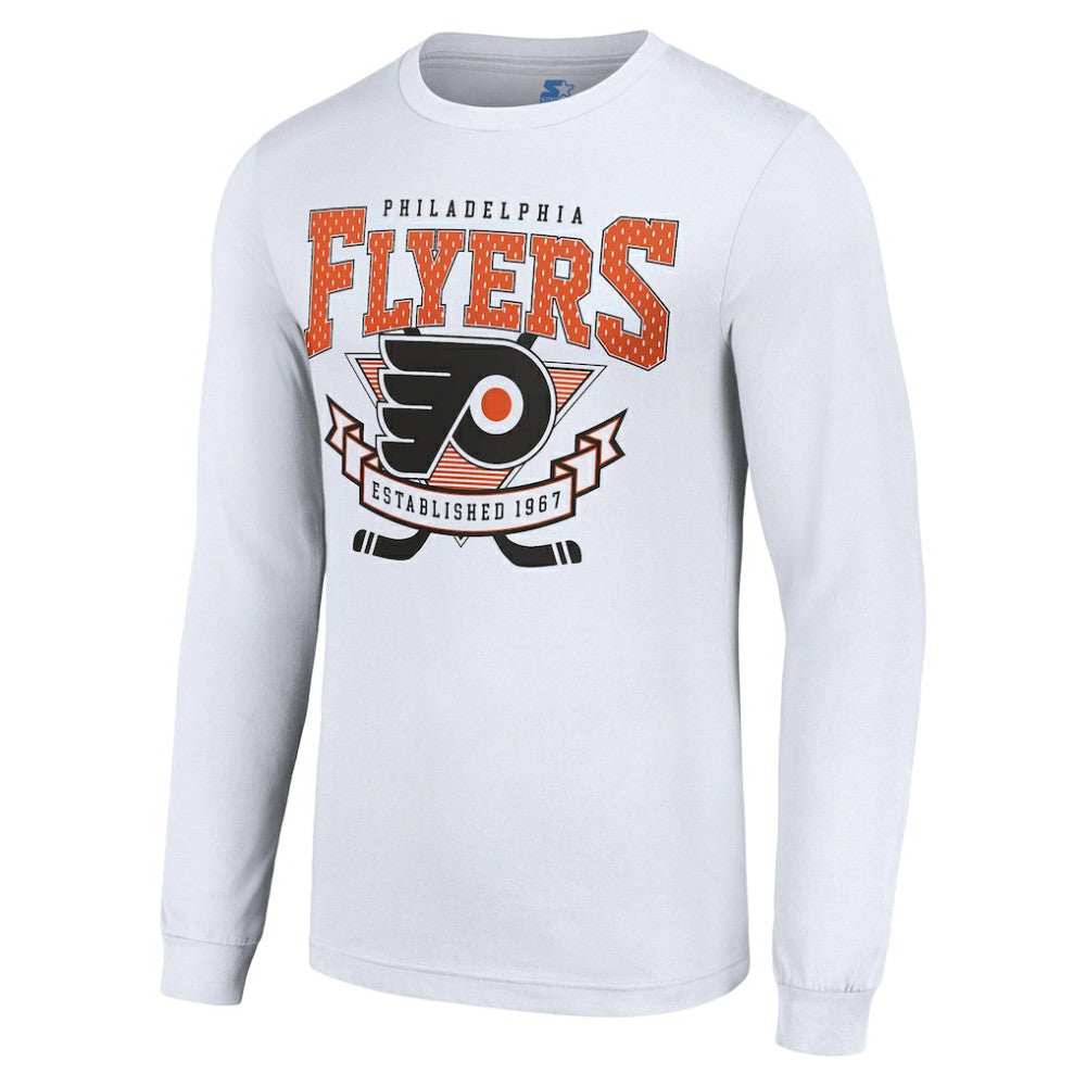 NHL Philadelphia Flyers Starter Team Logo Graphic Long Sleeve T-Shirt